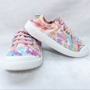 Canvas Tie Dye Toddler Shoes